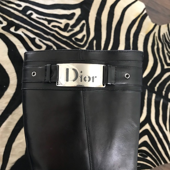 Dior leather boots - Picture 5 of 8